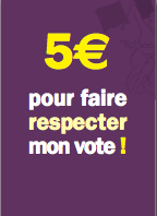 Souscription nationale pour la préparation des élections  Européennes de 2009.